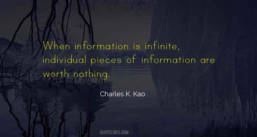 Charles Kao Quotes #105092