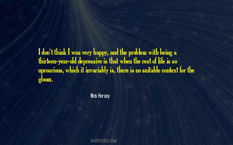 Being Thirteen Quotes #561054