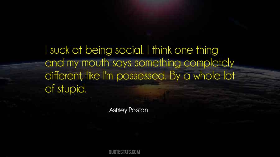 Poston Quotes #1382579