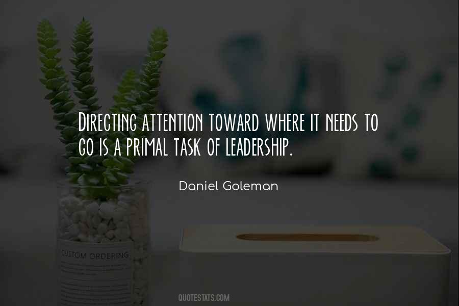 Goleman Leadership Quotes #336064