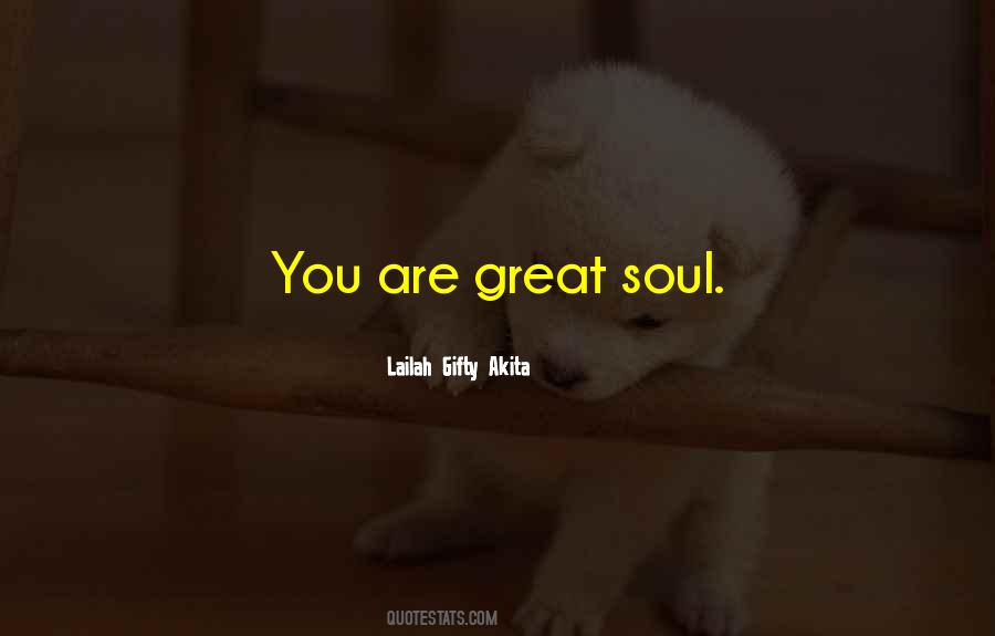 Great Soul Quotes #212008