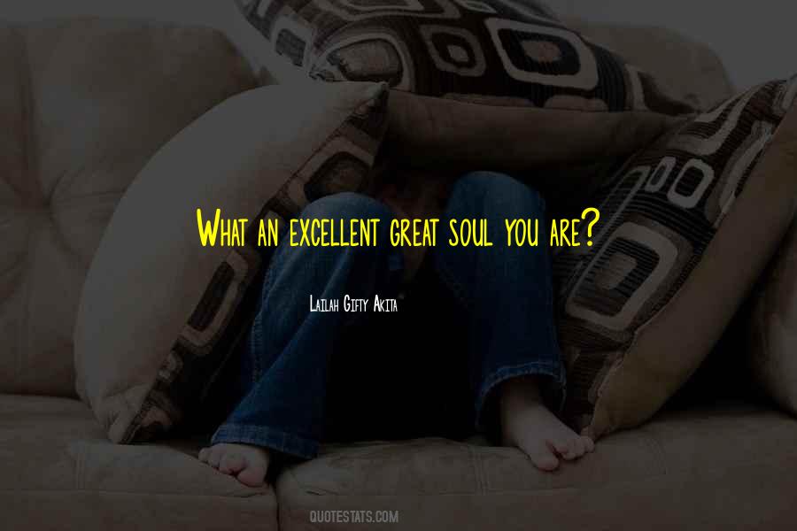 Great Soul Quotes #911186