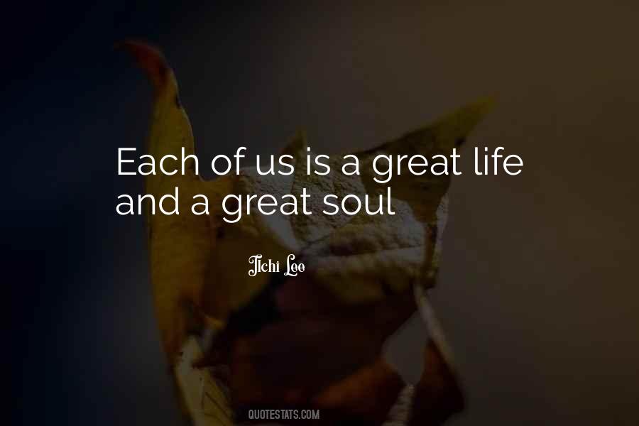 Great Soul Quotes #940213