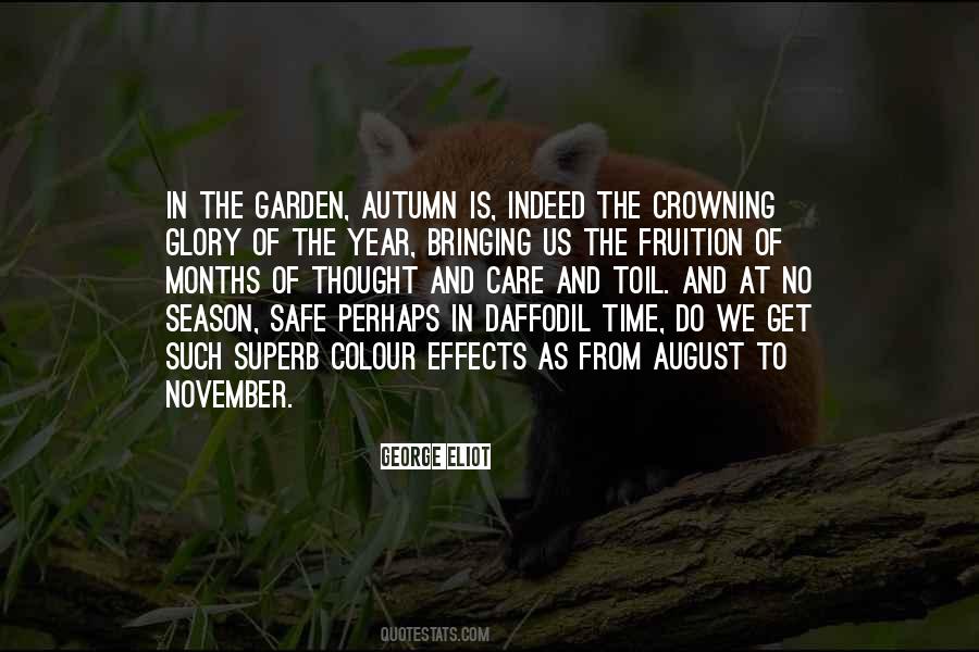 November Garden Quotes #1719876