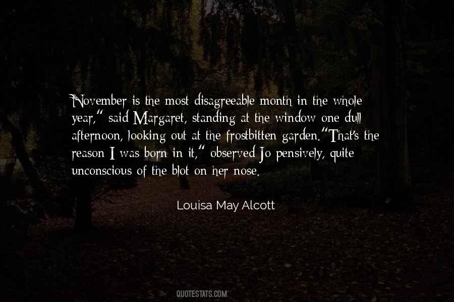 November Garden Quotes #643526