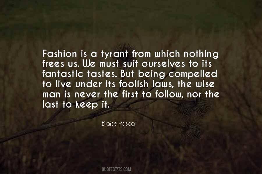 Fashion For Men Quotes #111392