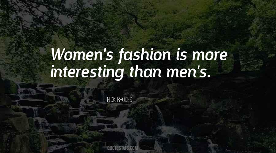 Fashion For Men Quotes #544000