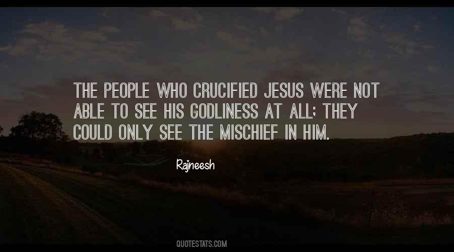 Crucified Jesus Quotes #490912