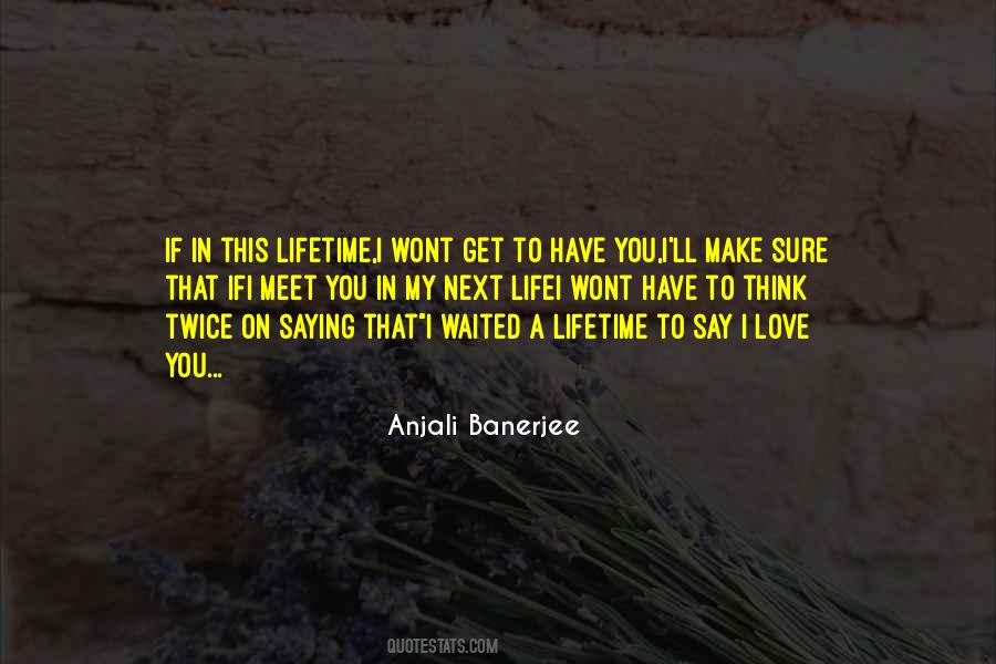 Say You Wont Let Go Quotes #1745147