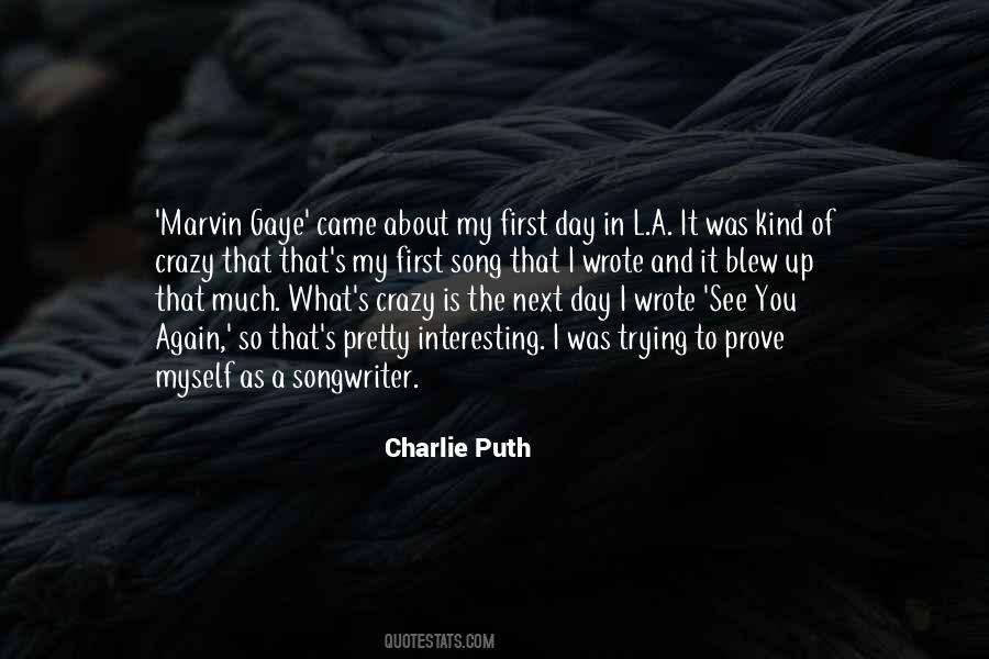 Charlie Puth Song Quotes #683277