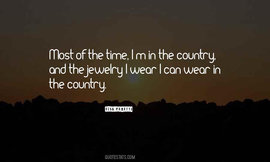 Country Time Quotes #247140