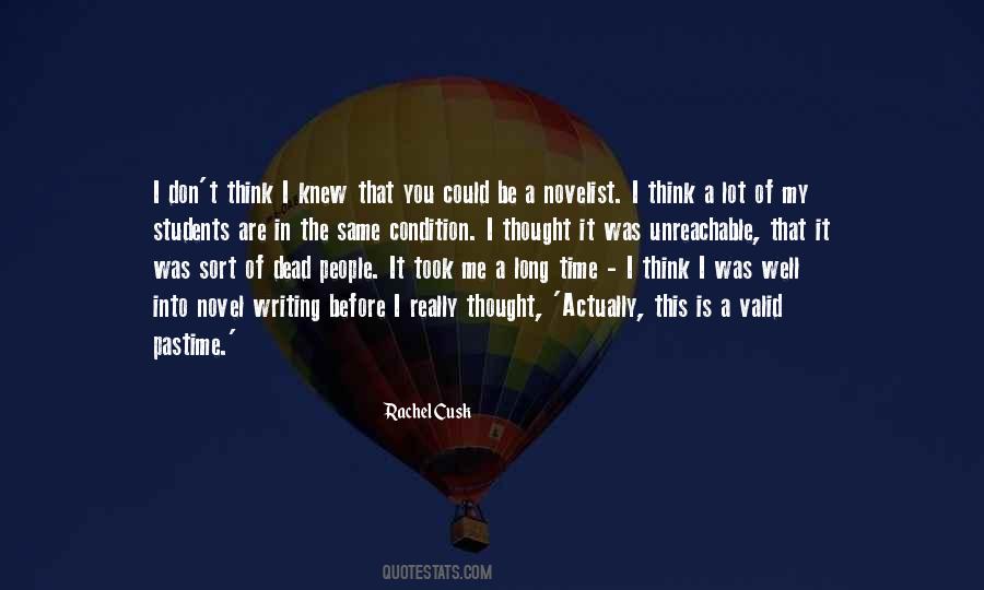 People You Thought You Knew Quotes #1129365