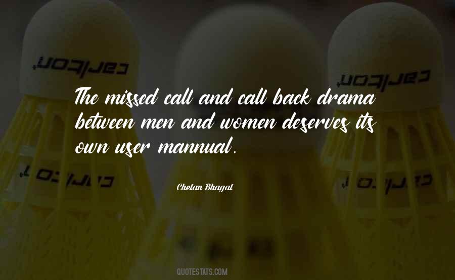 Call Back Quotes #1625266