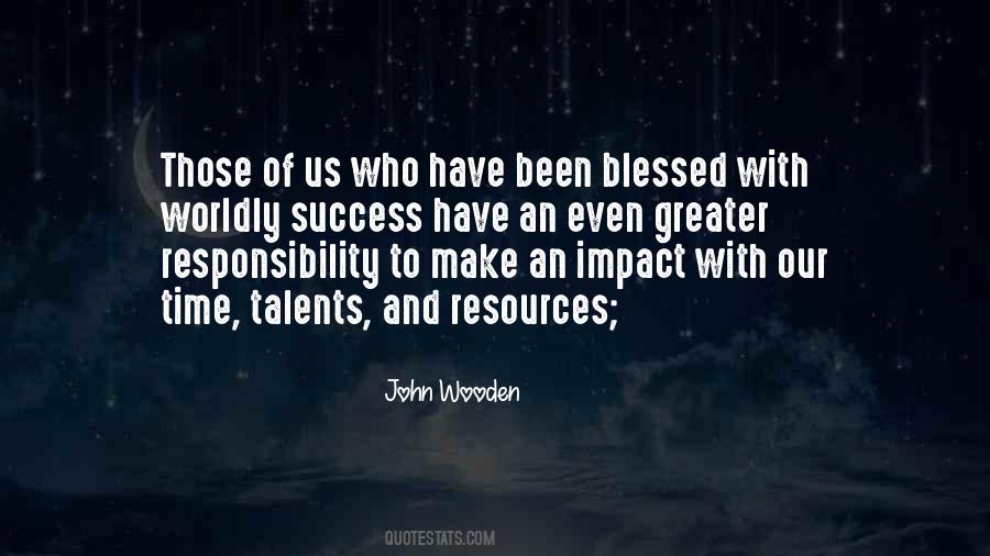 Success John Wooden Quotes #616390