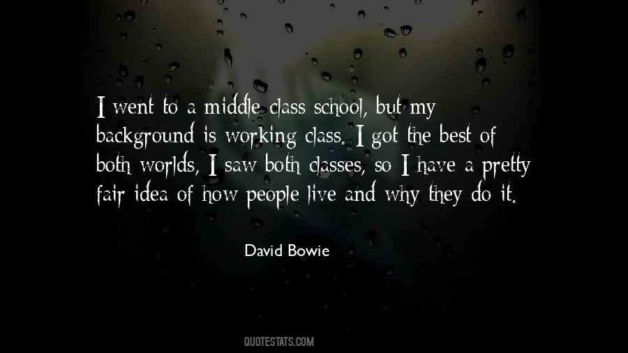 Working Classes Quotes #1482068