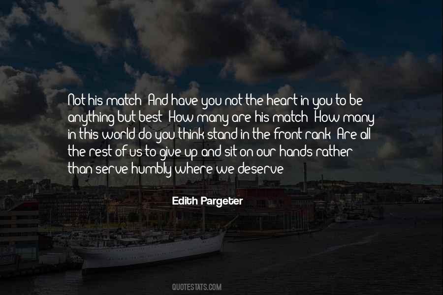 Stand Out From The Rest Quotes #1073985