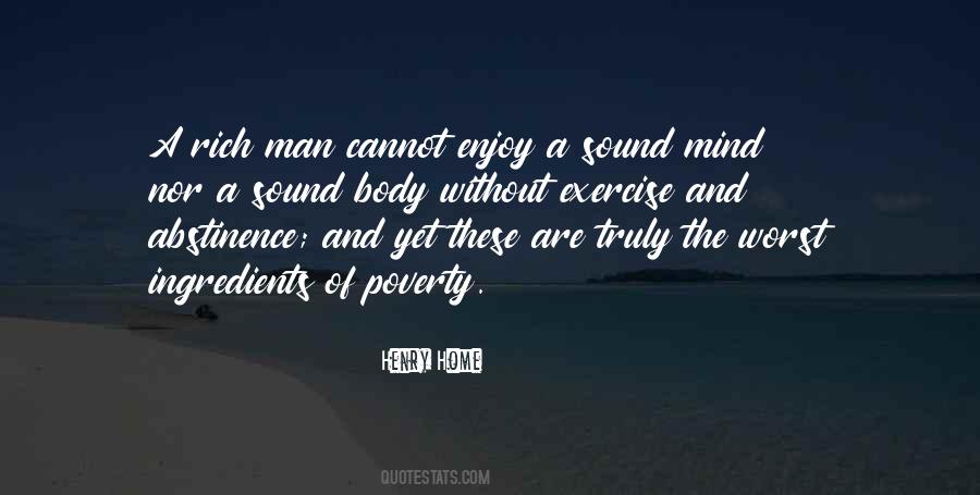 Sound Mind In A Sound Body Quotes #1484096