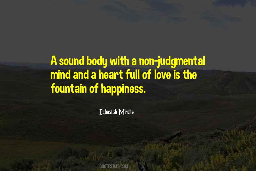 Sound Mind In A Sound Body Quotes #624309