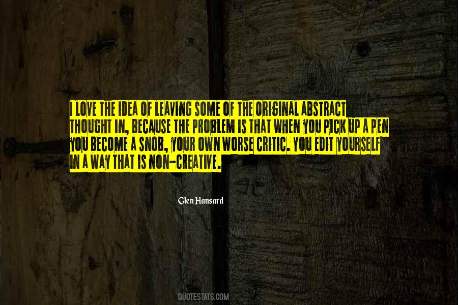 Original Idea Quotes #754765