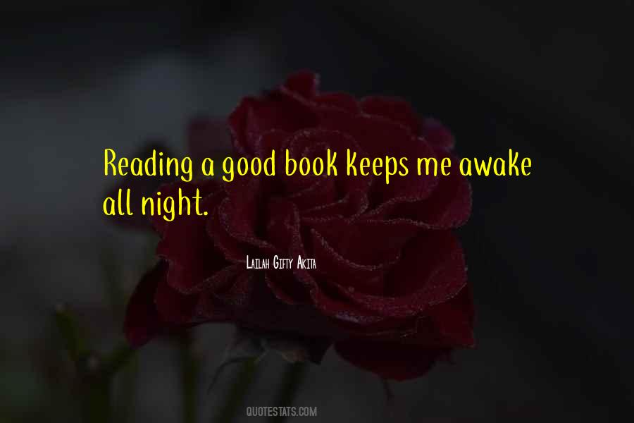 Night Book Reading Quotes #296842