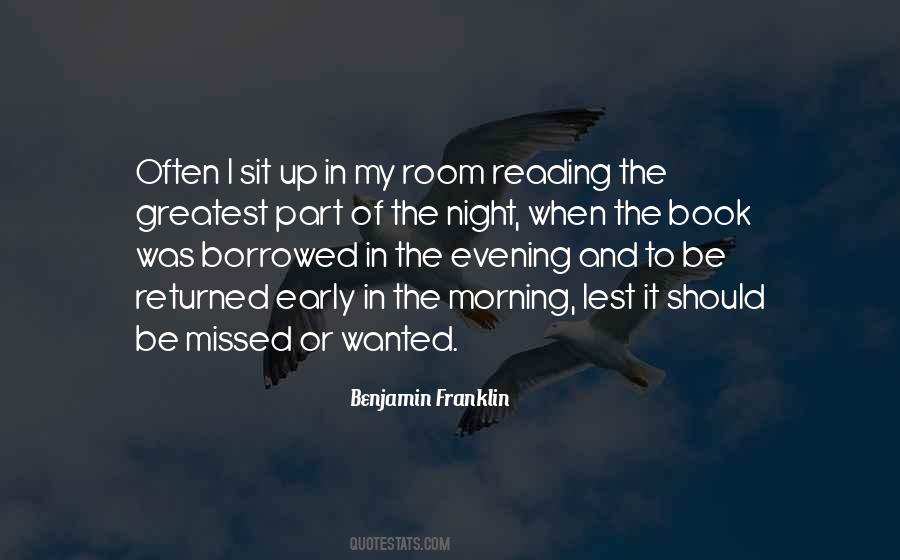 Night Book Reading Quotes #848005