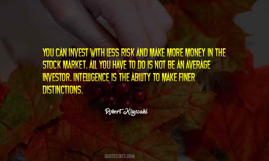 Market Risk Quotes #1229753