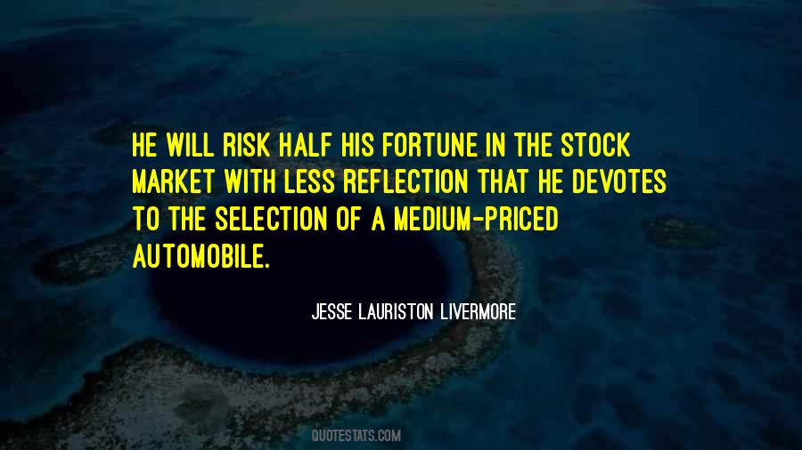 Market Risk Quotes #1330187