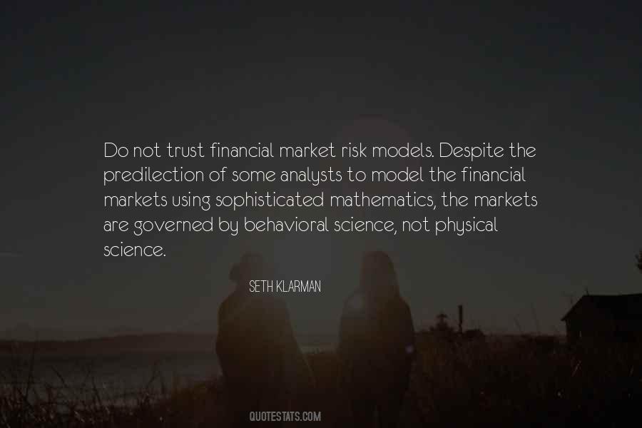 Market Risk Quotes #463500