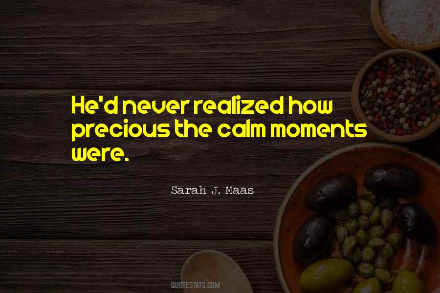 Moments Are Precious Quotes #692908