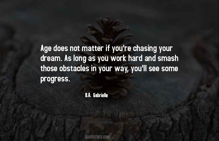 Chasing A Dream Quotes #1391998 Chasing A Dream Quotes #1391998