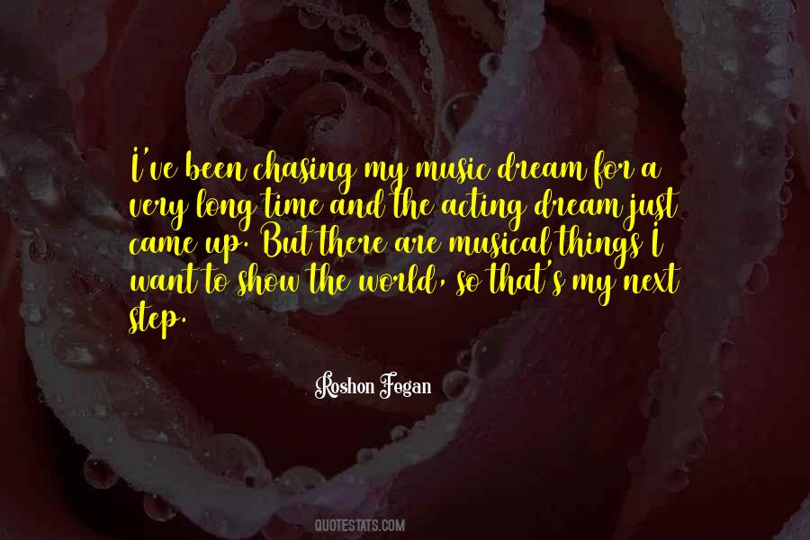 Chasing A Dream Quotes #1861399 Chasing A Dream Quotes #1861399