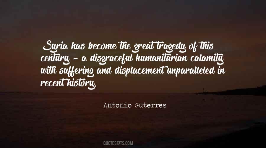 Great Tragedy Quotes #412195