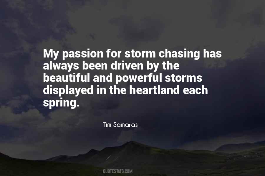 Chasing Storms Quotes #1282579