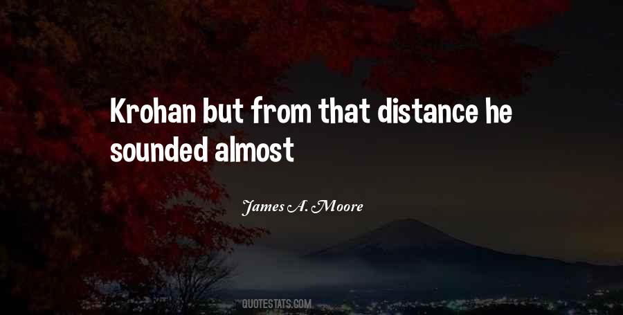 Distance But Quotes #128093