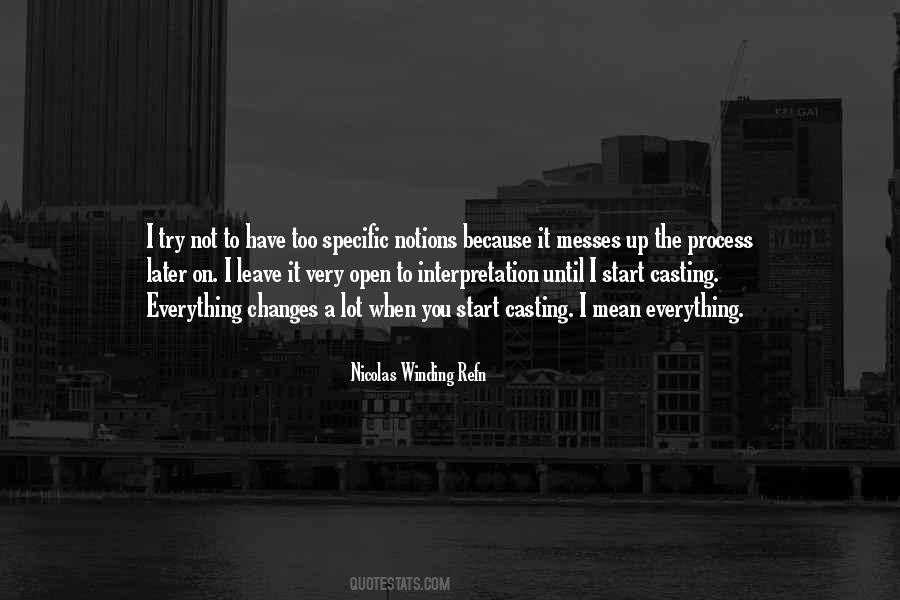 Open To Interpretation Quotes #168712
