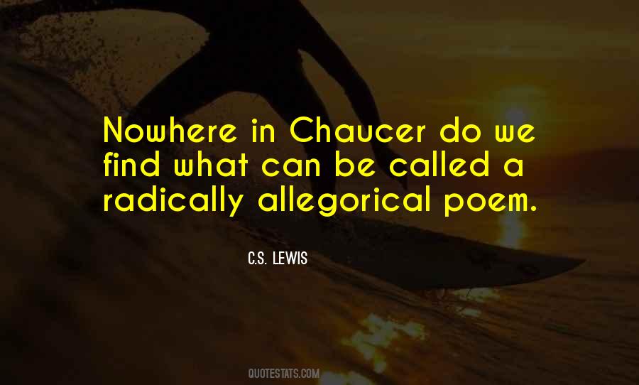 Chaucer's Quotes #1003143