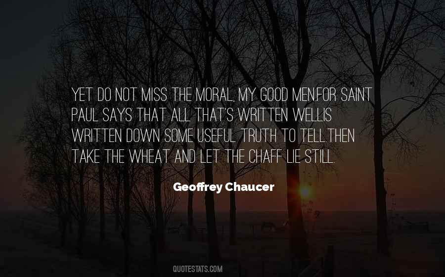 Chaucer's Quotes #1492136