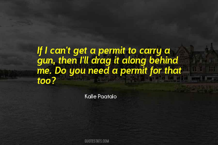 Do You Permit It Quotes #469699