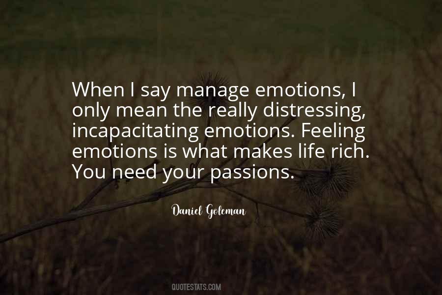 Quotes About Life Passions #671137
