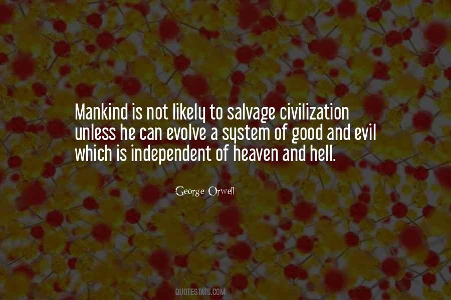 Good Of Mankind Quotes #132435