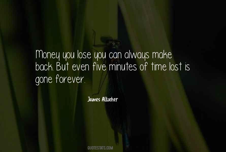 Time Minutes Quotes #82111