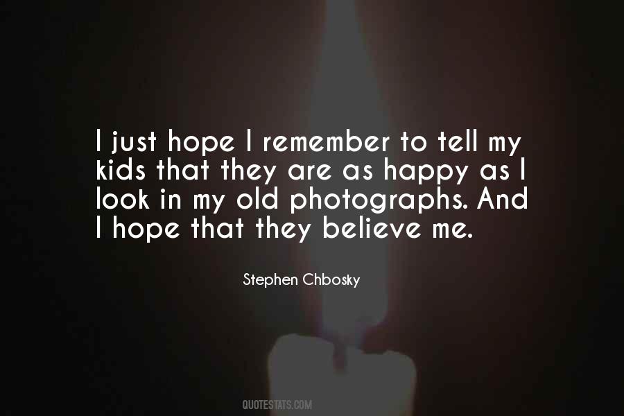 Chbosky Quotes #215874