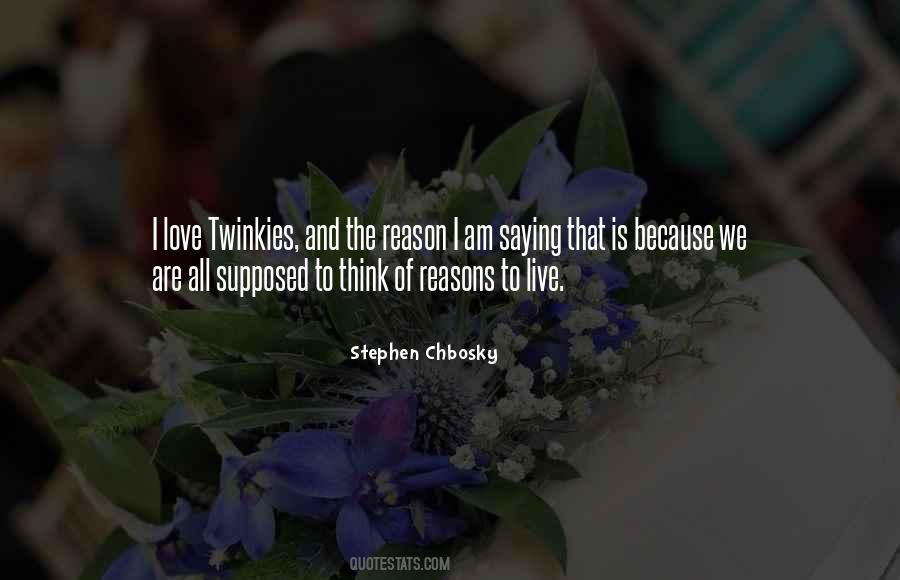 Chbosky Quotes #374444