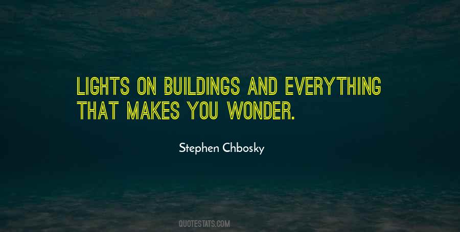 Chbosky Quotes #430367