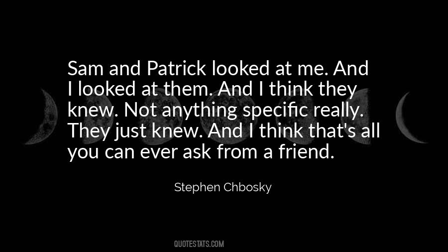 Chbosky Quotes #485042