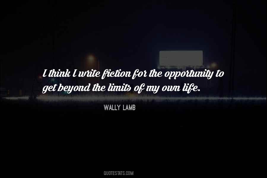 Quotes About Life Opportunity #23128