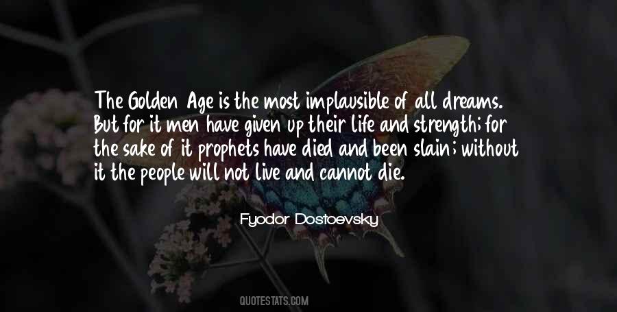 Dream That Someone Died Quotes #1311555