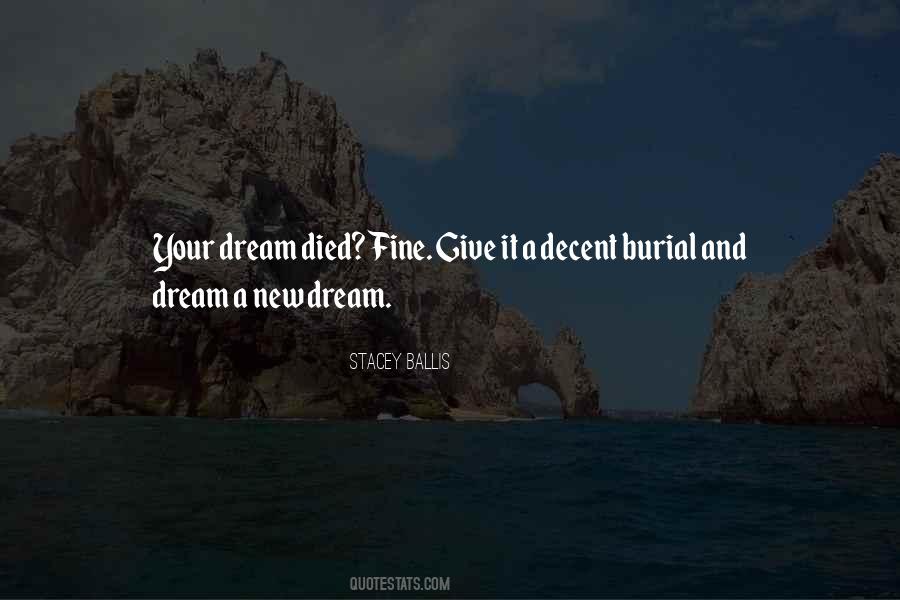 Dream That Someone Died Quotes #132547