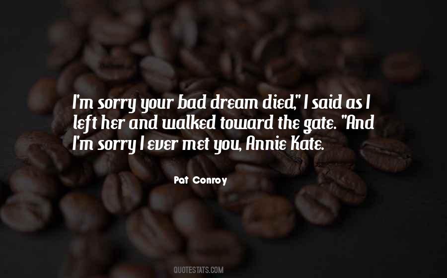 Dream That Someone Died Quotes #187271