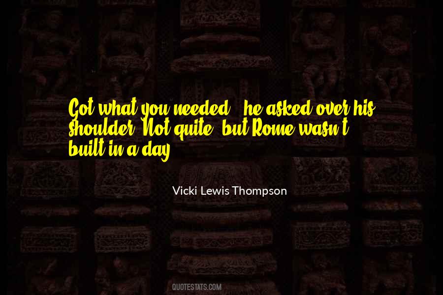 Rome Built Quotes #1635654